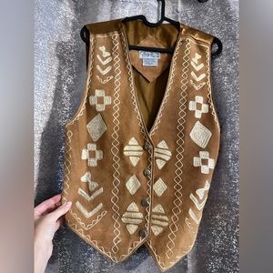 Boho bundle, suede vest + hippie bag/ Jenny from Forest Gump Halloween costume